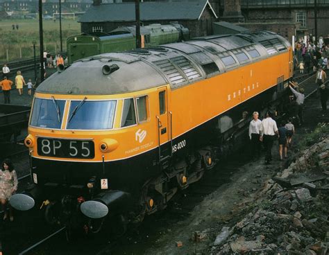 Hs4000 Kestrel At Barrow Hill Open Day 1971 British Rail Diesel Locomotive Locomotive