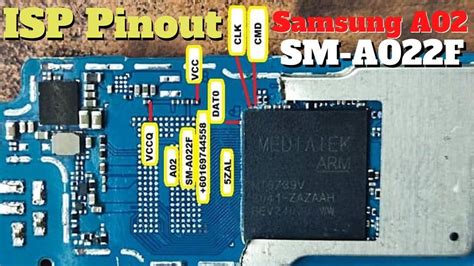 Samsung Galaxy A A F Test Point Isp Emmc Pinout Momcute
