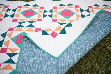 Modern Geometric Quilt Blocks Sprightly Quilt Pattern Homemade Emily