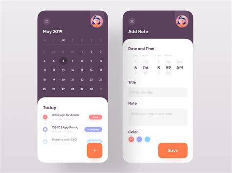 Daily Task Schedule App By Sajon On Dribbble