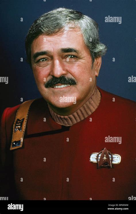 James Doohan Scotty Star Trek Ii The Wrath Of Khan 1982 Stock Photo