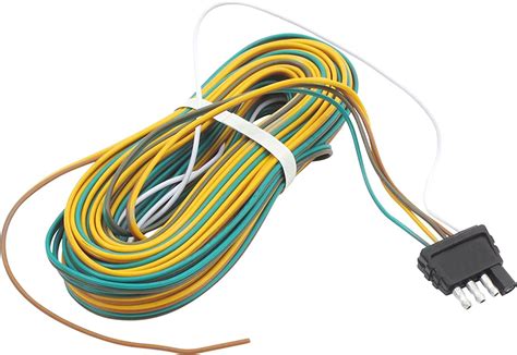 How To Wire A 4 Flat Trailer Plug Wiring Diagram