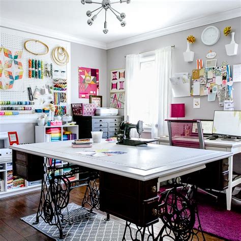 Craft Room Ideas Beautiful Sewing And Craft Spaces To Inspire You