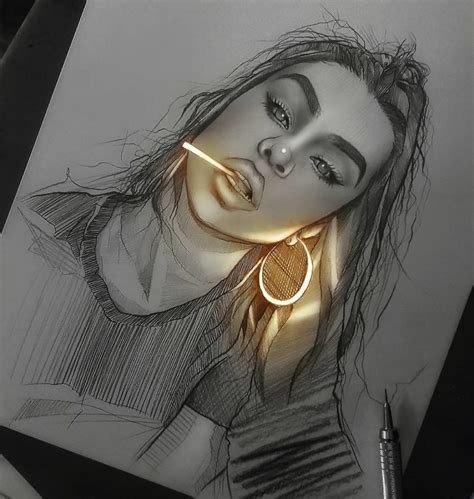 Mexican Artist Uses Unique Technique To Make His Drawings Glow And The