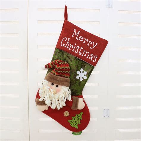 reactionnx 18 christmas stocking classic personalized large stockings santa snowman xmas