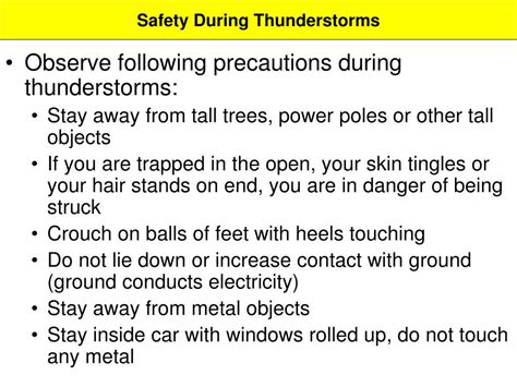 Ppt Natural Hazards And Disasters Chapter 15 Thunderstorms And