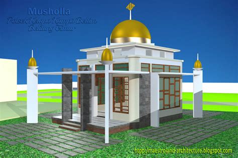 Logomaker can make your big idea a reality! Inspirasiku - Arsitektur: Musholla Polsek Kampit