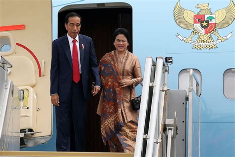 Indonesia President Joko Widodo Arrives Photos Philippine News Agency