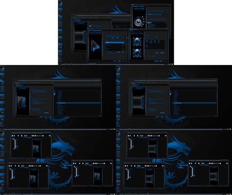 7tsp Shadow Blue And Digital Blue Icon Pack V1 V4 For Windows 7 W8 81