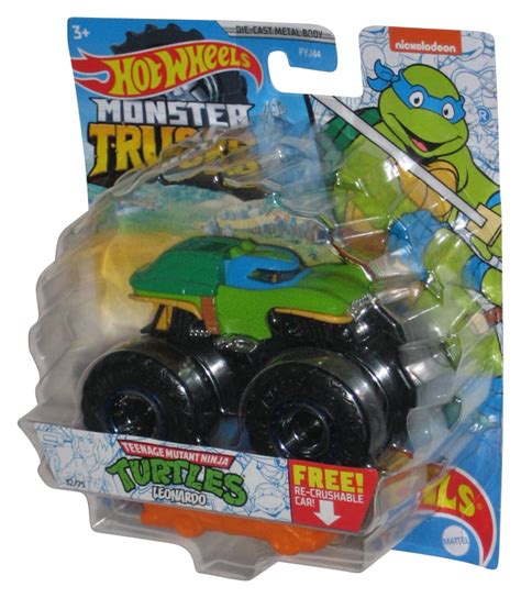 Hot Wheels Monster Trucks 2020 Teenage Mutant Ninja Turtles Leonardo