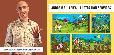 Illustrator Services From Author And Designer Andrew Buller