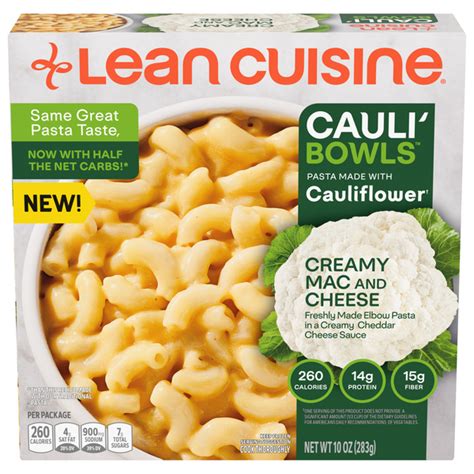 Save On Lean Cuisine Cauli Bowl Creamy Mac And Cheese Frozen Order