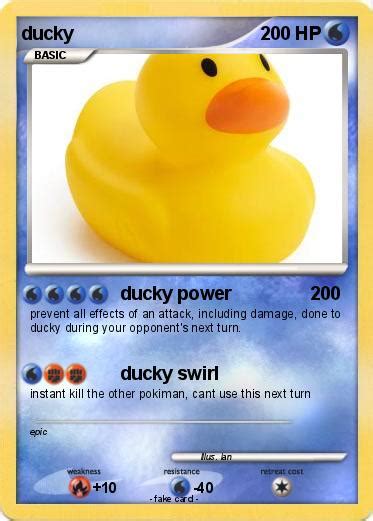 Pokémon Ducky 283 283 Ducky Power My Pokemon Card