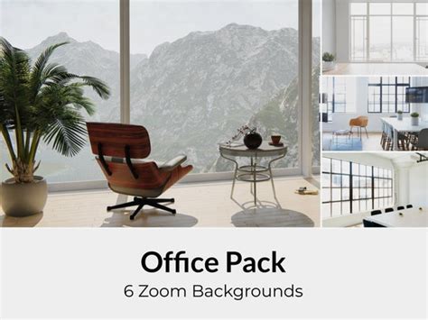 Office Zoom Background Pack For Virtual Meetings Instant Etsy