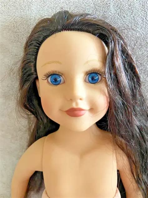 journey girls doll 18 2017 toys r us brunette blue eyes nude 12 95 picclick