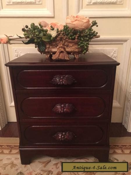 Shop at american signature today and save. ANTIQUE VICTORIAN MAHOGANY 3 DRAWER NIGHTSTAND, CABINET ...