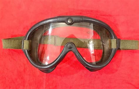 Wwii M1944 Goggles 1945 Usn Minty Set 2 Ebay