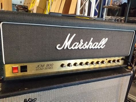 Marshall Jcm 800 Lead Series 1986 Black Amp For Sale Tartan Music