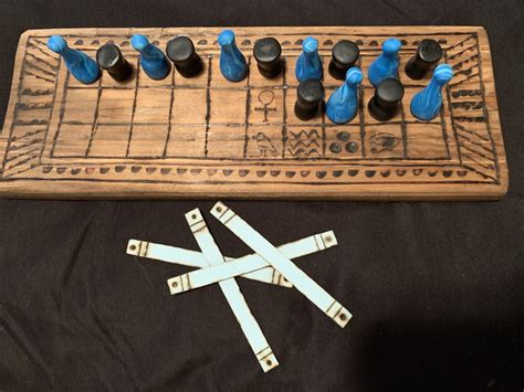 The Egyptian Game Of Senet Sporting Road
