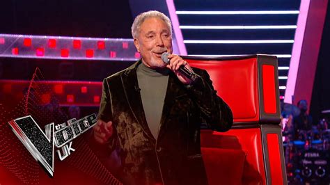 Sir Tom Jones Its Not Unusual Blind Auditions The Voice Uk 2020 Youtube