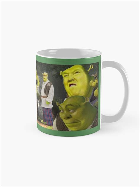 Shrek Collage Mug Coffee Mug For Sale By Pickili Redbubble