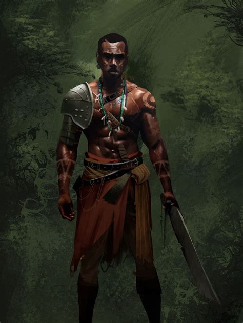 Black Male Warrior Art Shoppinglookgoodricharddimplesfields