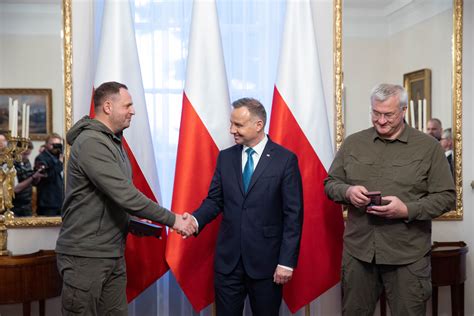 Andriy Yermak Met With The President Of The Republic Of Poland Andrzej Duda — Official Website