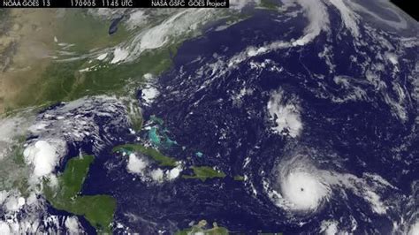 Satellite Animation Sees Hurricanes Katia Ir Eurekalert