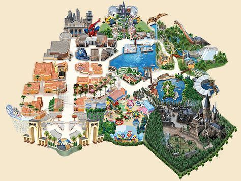 We also provide contents like tourist spot in osaka.it would be our honor if this site could show you the excellence of usj and give you the reason to visit there.we try our best not to. Studio Map｜Universal Studios Japan® | USJ (With images) | Universal studios japan, Universal ...