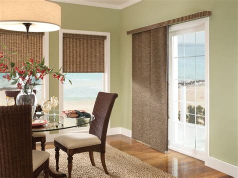 Look for them in an array of shade fabrics—including solar, roller, natural, and fresco ® roman—to easily match other window treatments in your room. Blinds for french doors and blinds for sliding glass doors ...