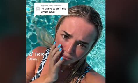 olivia dunne s latest pool bathing suit tiktok video goes viral