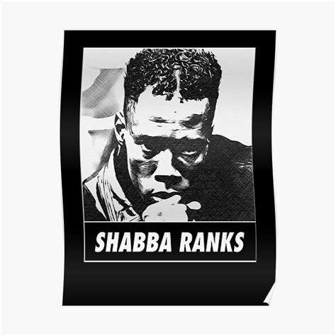 Shabba Ranks Shabba Ranks Vintage Shirt V3 Poster For Sale By Grafik0 Redbubble