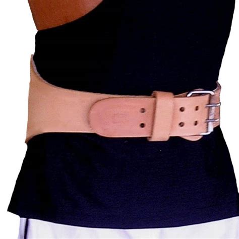 Weightlifting Real Leather Back Support Belt 6