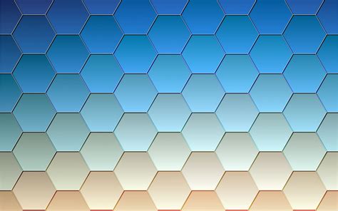 Abstract Hexagon Wallpaper