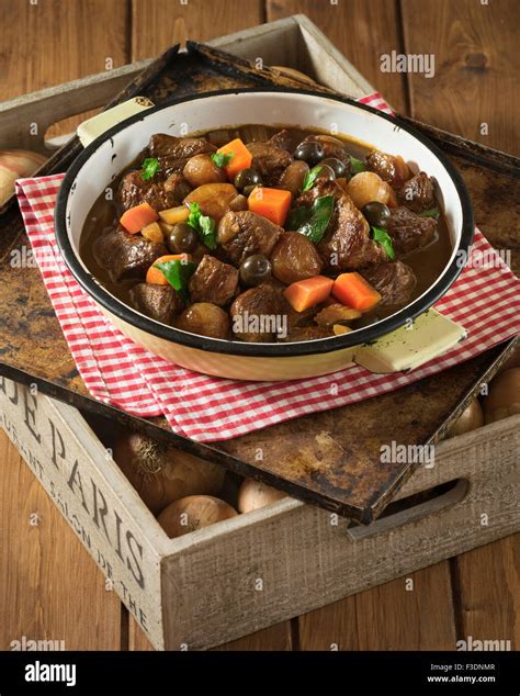 Daube De Boeuf French Beef Stew France Food Stock Photo Alamy