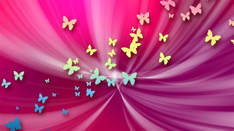 Pink backgrounds are mostly used by girls. HD Pink Butterfly Backgrounds | 2020 Cute Wallpapers