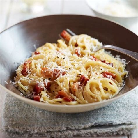 Carbonara Recipe Italian Recipes Pasta Dishes Spaghetti Carbonara