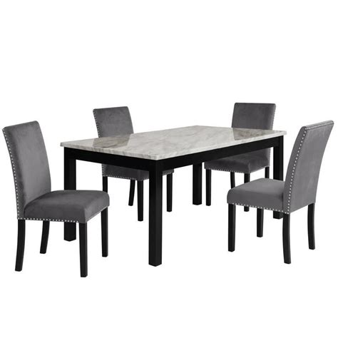 D400 10 New Classic Furniture Celeste 64 Inch Dining Table