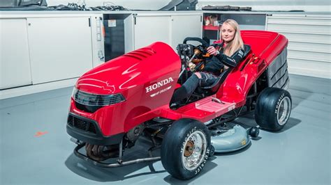 Honda Builds New ‘mean Mower To Reclaim Fastest Lawn Mower Record