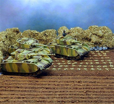 Plastic Soldier Company 172 Scale German Panzer Iv Finished