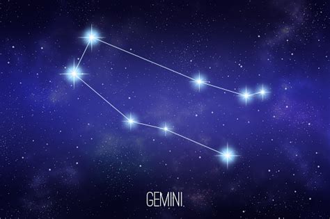 Gemini Constellation Stock Illustration Download Image Now Istock