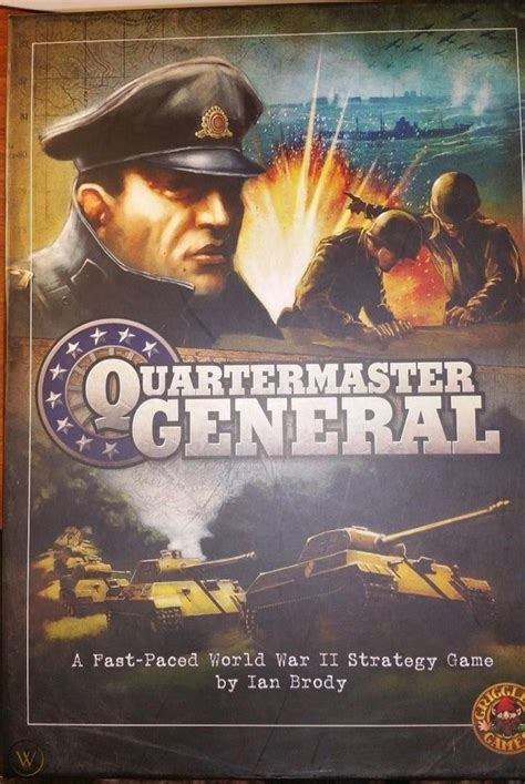 Griggling Games Quartermaster General Boardgame Aster Wargame
