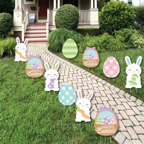 Big Dot Of Happiness Spring Easter Bunny Lawn Decor Outdoor Easter