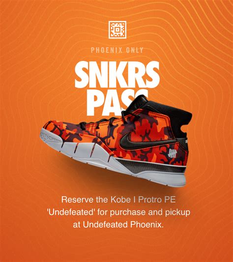 Check spelling or type a new query. Nike Kobe 1 Protro SNKRS Pass Phoenix. Nike SNKRS