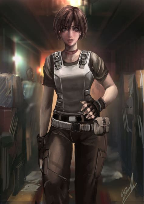 Rebecca Chambers Fanart By Onishinx On Deviantart Resident Evil Girl