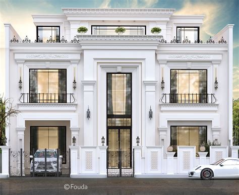 House Elevation On Behance Home Building Design Classic House Design