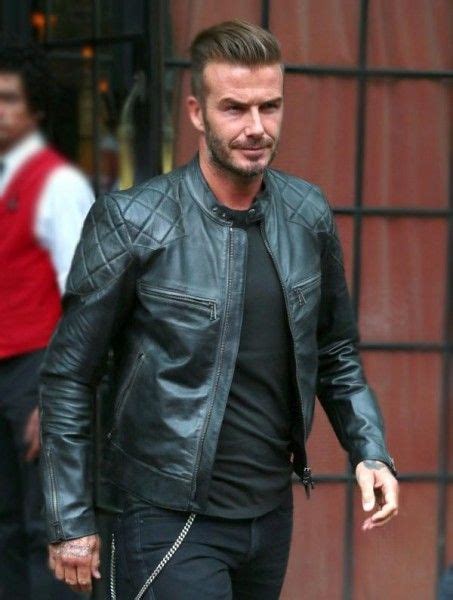 David Beckham Leather Jacket Belstaff Leather Jacket Black Leather