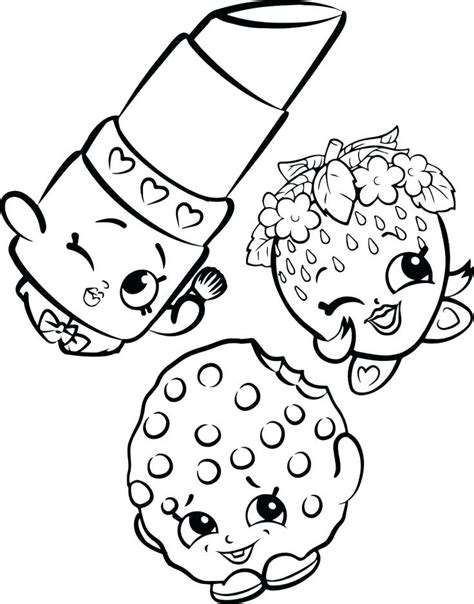ice cream shopkins coloring pages png  file