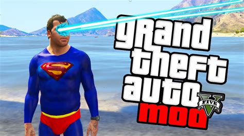 Gta 5 Superman Mod New Super Man Powers And Skin Mod Gta 5 Pc Mods