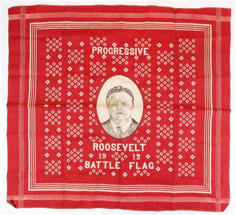 1912 Theodore Roosevelt Progressive Battle Flag